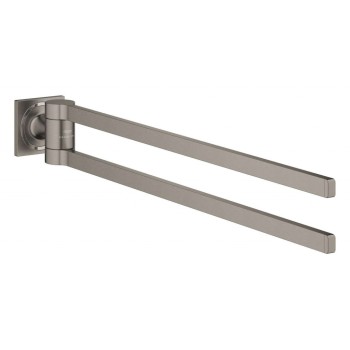 Dvieļu turētājs Grohe Allure dubultais 460 mm grafīts  40342AL1