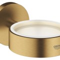 Glāzes turētājs / ziepju trauks GROHE Essentials PVD virsma birstēts Cool Sunrise 40369GN1