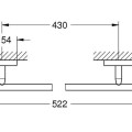 Полотенцедержатель Grohe BauCosmopolitan Grommeted 40459001