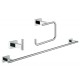 Aksesuāru komplekts Grohe Essentials Cube StarLight® apdare, Hromēts 40777001 Aksesuāru komplekts Grohe Essentials Cube StarLight® apdare, Hromēts 40777001