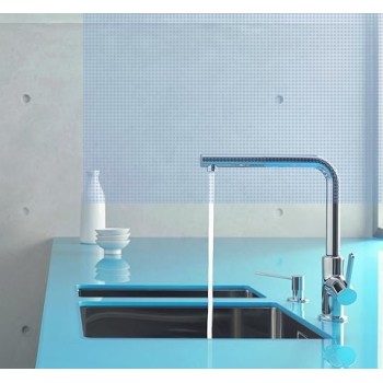 Virtuves maisītājs Kludi-L-INE S Izvelkams Hromēts 408510575