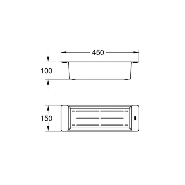 Izlietnes siets Grohe brushed cool sunrise 40852GN0 Izlietnes siets Grohe brushed cool sunrise 40852GN0