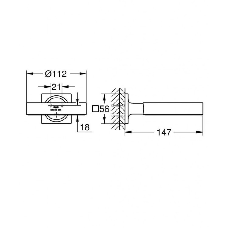 Glāzes turētājs / Ziepju trauks Grohe Allure Cool Sunrise 40963GL1 Glāzes turētājs / Ziepju trauks Grohe Allure Cool Sunrise 40963GL1