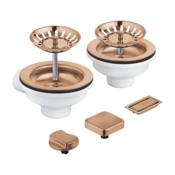 Комплект для слива раковины Grohe, Warm Sunset 40998DL0