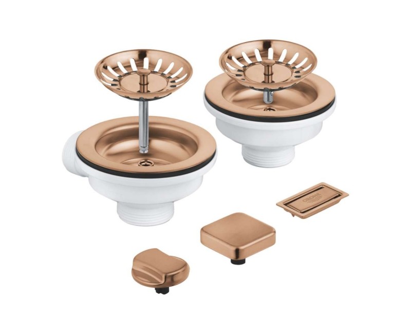 Комплект для слива раковины Grohe, Warm Sunset 40998DL0