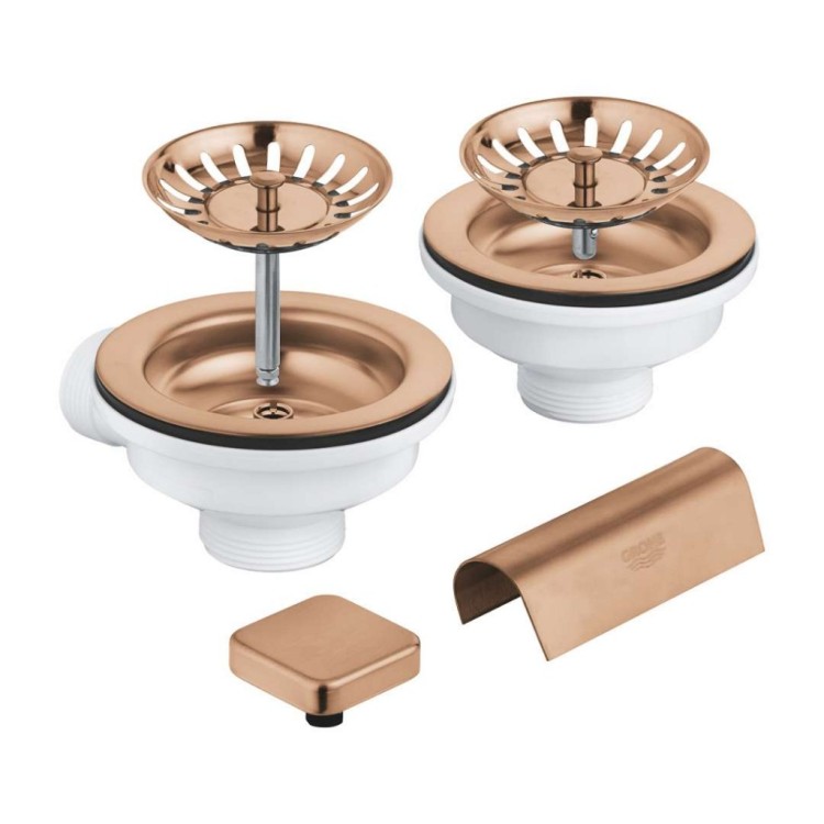 Комплект для слива раковины Grohe, Warm Sunset 40999DL0 Комплект для слива раковины Grohe, Warm Sunset 40999DL0