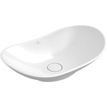 Раковина для ванной комнаты Villeroy & Boch My Nature 61x36 см, накладная, белая