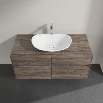 Раковина для ванной комнаты Villeroy & Boch My Nature 61x36 см, накладная, белая