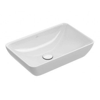 Раковина для ванной Villeroy & Boch Venticello 55x36 см, накладная, белая