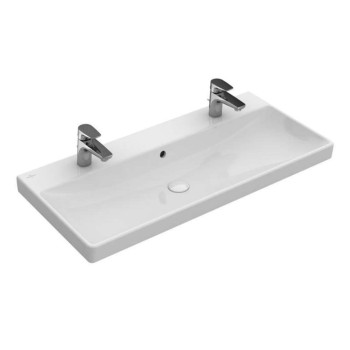 Vannas istabas izlietne Villeroy & Boch Avento CeramicPlus 100x4cms, Balta