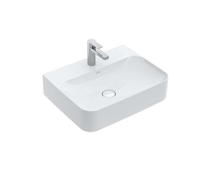 Vannas istabas izlietne Villeroy & Boch Finion 60x47cm, CeramicPlus apdare, Balta 41686CR1