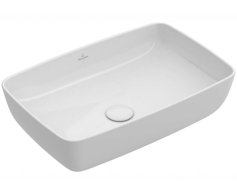 Раковина для ванной Villeroy & Boch Artis 58x38 см, керамика TitanCeram, отделка CeramicPlus, белый цвет 417258R1