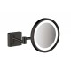Kosmētikas spogulis Hansgrohe AddStoris ar LED apgaismojumu, Melns Matēts 41790670 Kosmētikas spogulis Hansgrohe AddStoris ar LED apgaismojumu, Melns Matēts 41790670