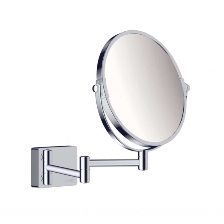 Косметическое зеркало Hansgrohe AddStoris со LED подсветкой, хром 41791000 Косметическое зеркало Hansgrohe AddStoris со LED подсветкой, хром 41791000