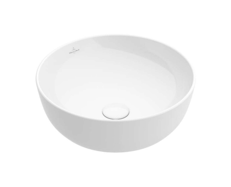 Vannas istabas izlietne Villeroy & Boch Artis D43cm, TitanCeram keramika ar CeramicPlus apdari 417943RW