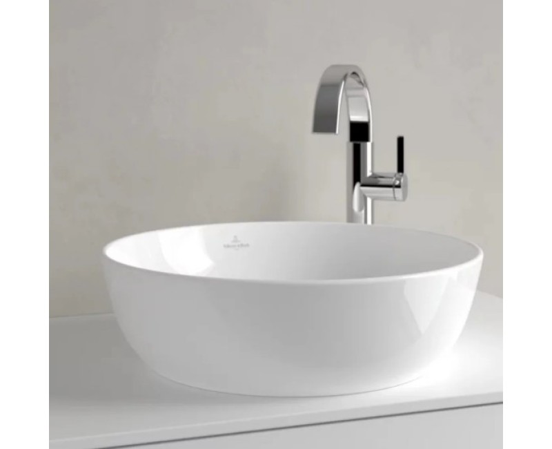 Vannas istabas izlietne Villeroy & Boch Artis D43cm, TitanCeram keramika ar CeramicPlus apdari 417943RW