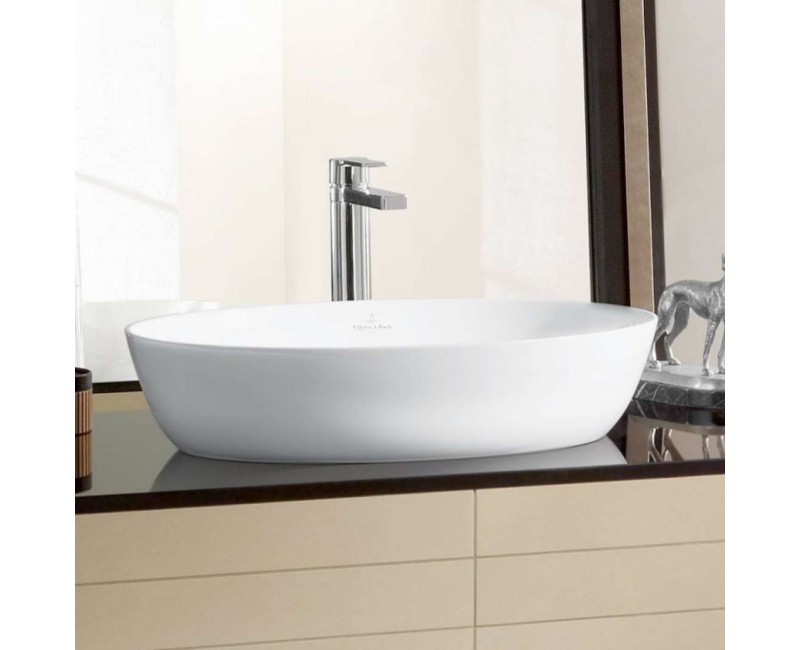 Vannas istabas izlietne Villeroy & Boch Artis 61x41cm, uz virsmas, Balta