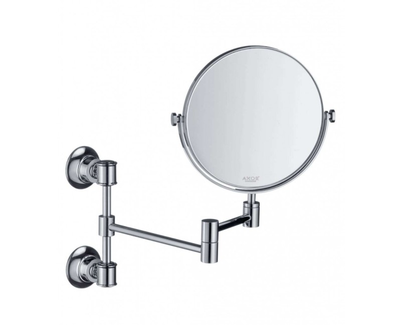 Косметическое зеркало Axor Montreux изогнутое, полированный никель 42090820