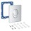 Кнопка для рамы Grohe Skate Air, хром 42304000