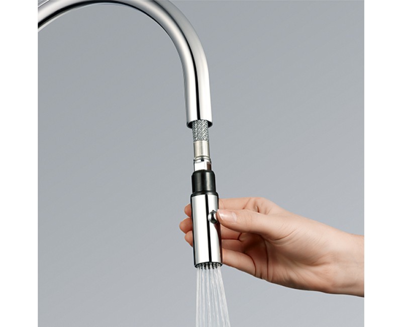 Смеситель для кухни Kludi Bingo Star выдвижной Хром 428520578