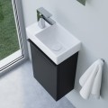 Раковина для ванной Villeroy & Boch Avento 36x22 см, левая сторона, белый 43003R01