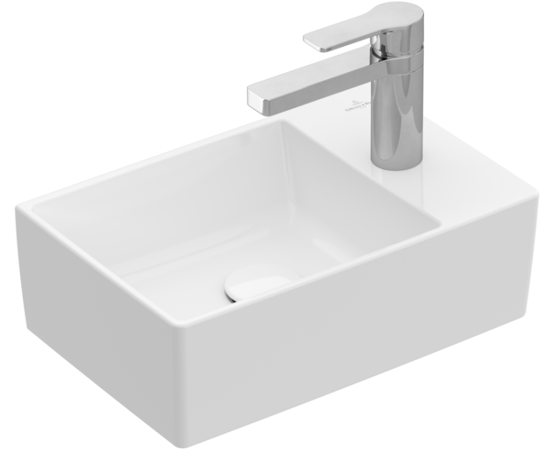 Vannas istabas izlietne Villeroy & Boch Memento 40x26cm, TitanCeram keramika, Balta 43234G01