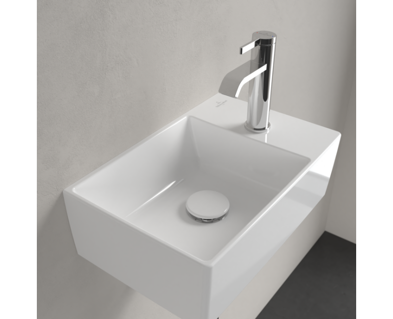 Vannas istabas izlietne Villeroy & Boch Memento 40x26cm, TitanCeram keramika, Balta 43234G01