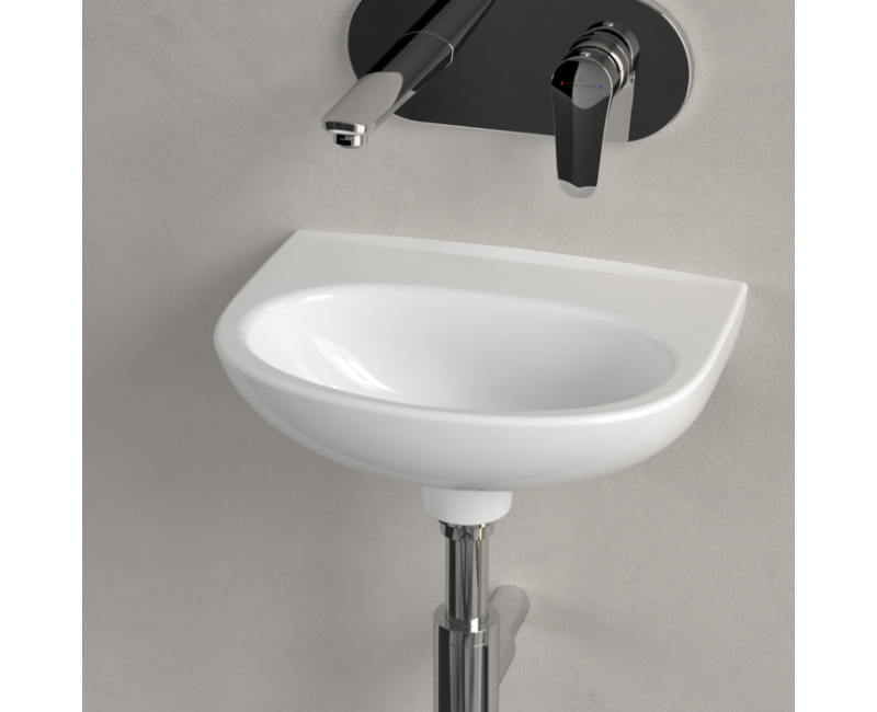 Vannas istabas izlietne Villeroy & Boch O.novo 36x28cm, CeramicPlus apdare, Balta 434037R1