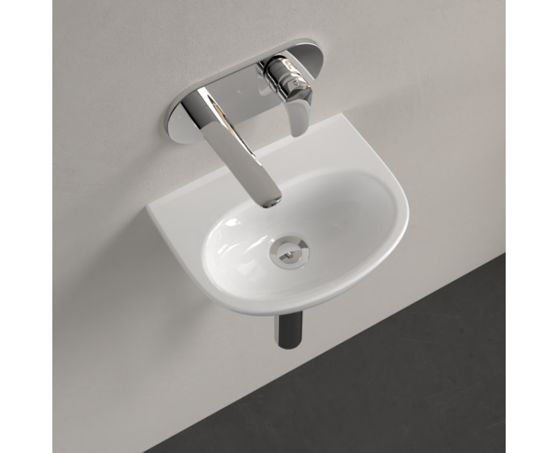 Vannas istabas izlietne Villeroy & Boch O.novo 36x28cm, CeramicPlus apdare, Balta 434037R1