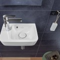 Раковина для ванной Villeroy & Boch O.novo Compact 36x25 см, левая сторона, белая 43423601