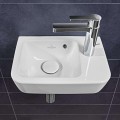Vannas istabas izlietne Villeroy & Boch O.novo Compact 36x25cm, Labā puse, Balta 43433601