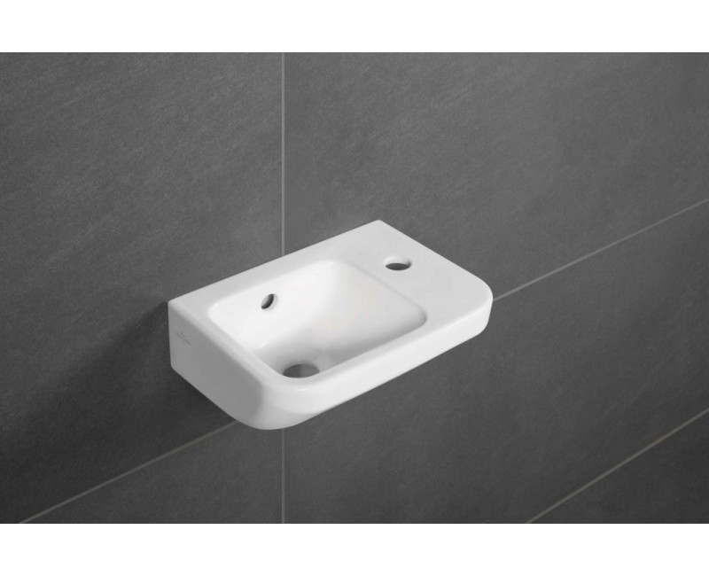 Vannas istabas izlietne Villeroy & Boch Architectura 36x26cm, ar CeramicPlus apdari, Labā puse, Balta 437336R1