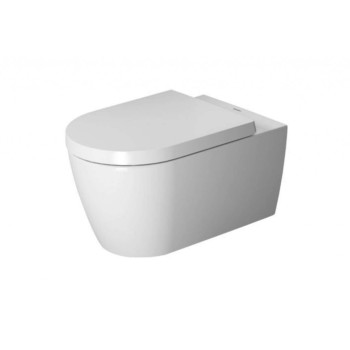 Подвесной унитаз Duravit ME от Starck WonderGliss Rimless с крышкой SoftClose Белый
