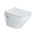 Подвесной унитаз Duravit DuraStyle Rimfree SoftClose с крышкой, белый