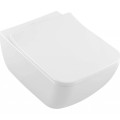 Подвесной унитаз Villeroy & Boch Venticello CeramicPlus DirectFlush Rimfree, смыв AquaReduct, без крышки, белый 4611R0RW