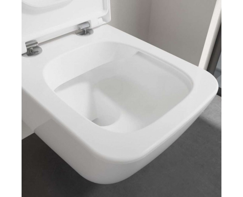 Piekaramais pods Villeroy & Boch Collaro DirectFlush Rimless ar SoftClose vāku, balts 4626HS01