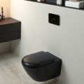Подвесной унитаз Villeroy & Boch Antao CeramicPlus, TitanGlaze, TwistFlush Rimfree Black