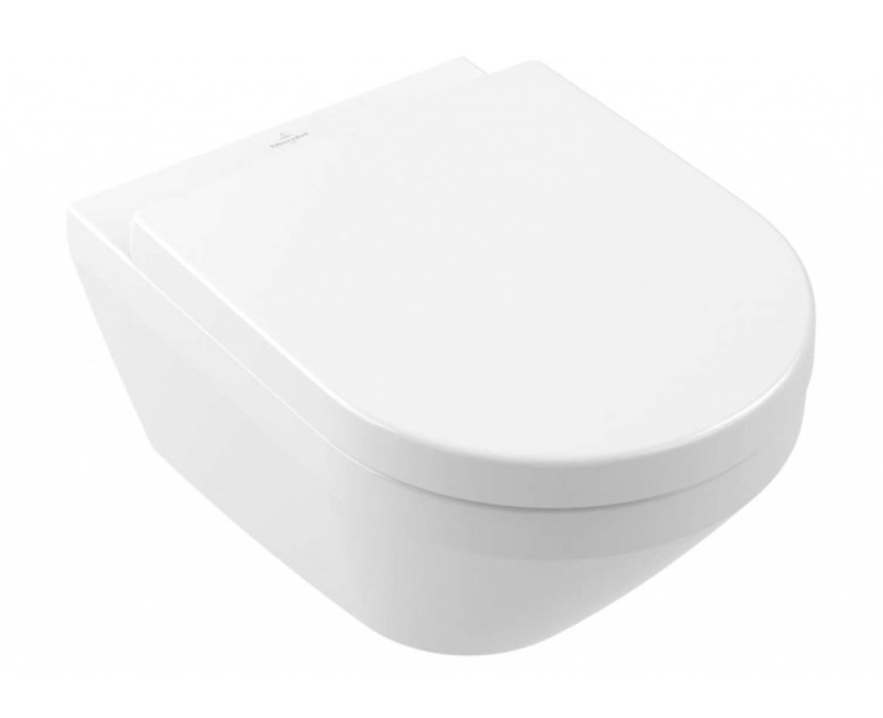 Подвесной унитаз Villeroy & Boch Architectura DirectFlush, AntiBac, CeramicPlus, Rimless, без крышки Белый