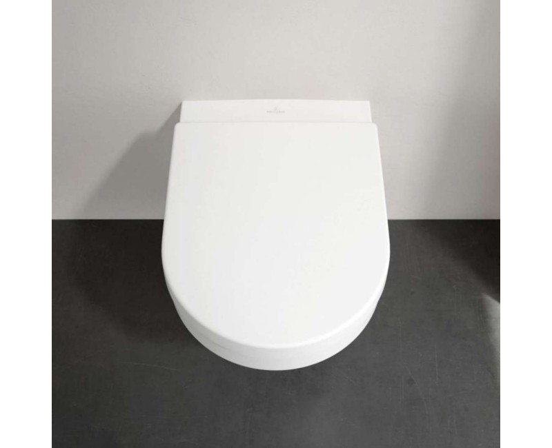 Подвесной унитаз Villeroy & Boch Architectura Rimfree Flush, без крышки, Белый 4694R001