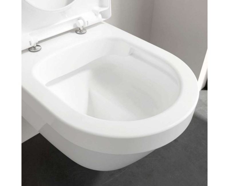 Подвесной унитаз Villeroy & Boch Architectura Rimfree Flush, без крышки, Белый 4694R001