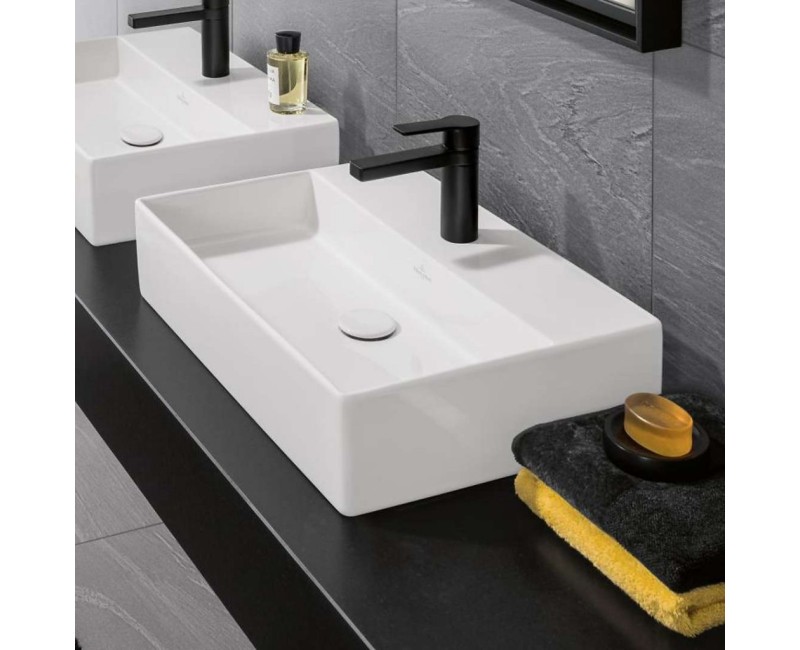 Раковина для ванной Villeroy & Boch Memento 2.0 CeramicPlus на поверхности, Белый