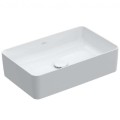 Vannas istabas izlietne Villeroy & Boch Collaro  2.0, 56x36cm, TitanCeram keramika ar CeramicPlus apdari, Uz virsmas, Balta 4A2056R1