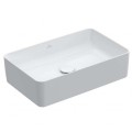 Раковина для ванной Villeroy & Boch Collaro 2.0, 56x36 см, керамика TitanCeram с покрытием CeramicPlus, накладная, цвет Stone White 4A2056RW