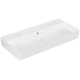 Vannas istabas izlietne Villeroy & Boch Memento 2.0, 100x47cm, TitanCeram keramika, Balta 4A22A401 Vannas istabas izlietne Villeroy & Boch Memento 2.0, 100x47cm, TitanCeram keramika, Balta 4A22A401
