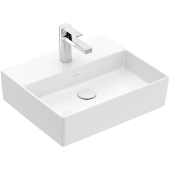 Vannas istabas izlietne Villeroy & Boch Memento 2.0, 50x42cm, TitanCeram keramika ar CeramicPlus apdari, Balta 4A225LR1