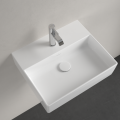 Vannas istabas izlietne Villeroy & Boch Memento 2.0, 50x42cm, TitanCeram keramika ar CeramicPlus apdari, Balta 4A225LR1