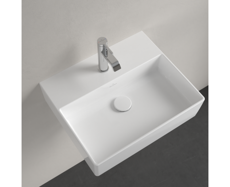 Vannas istabas izlietne Villeroy & Boch Memento 2.0, 50x42cm, TitanCeram keramika ar CeramicPlus apdari, Balta 4A225LR1