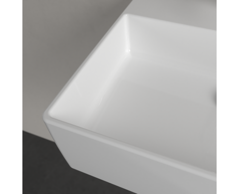 Vannas istabas izlietne Villeroy & Boch Memento 2.0, 50x42cm, TitanCeram keramika ar CeramicPlus apdari, Balta 4A225LR1