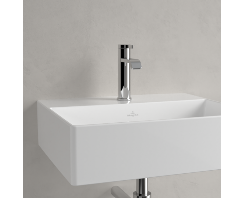 Vannas istabas izlietne Villeroy & Boch Memento 2.0, 50x42cm, TitanCeram keramika ar CeramicPlus apdari, Balta 4A225LR1