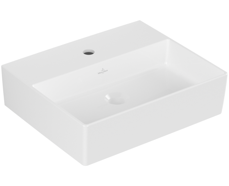 Vannas istabas izlietne Villeroy & Boch Memento 2.0, 50x42cm, TitanCeram keramika ar CeramicPlus apdari, Balta 4A225LR1